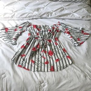 Junior Spring Floral Dress